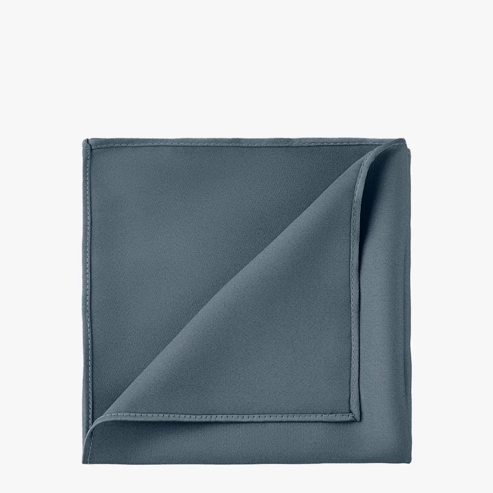 Azazie Twilight Blue Men’s Pocket Squares